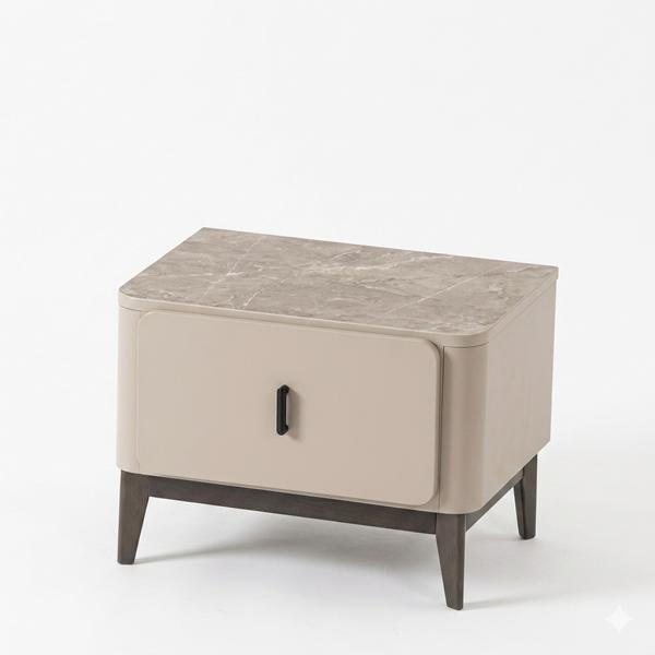 Nachttisch bequem schön geräumig beige moderner Stil neu