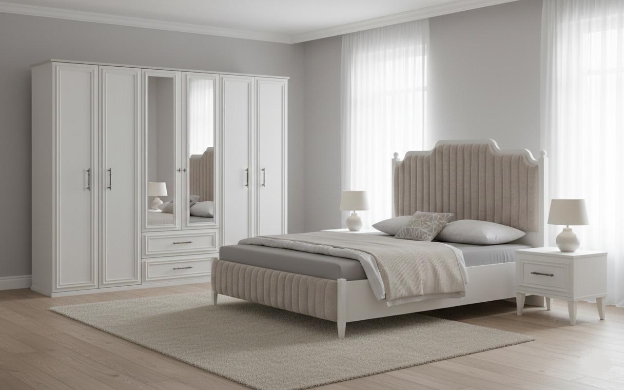 Elegantes 2-teiliges Schlafzimmer-Set für modernes Wohnen