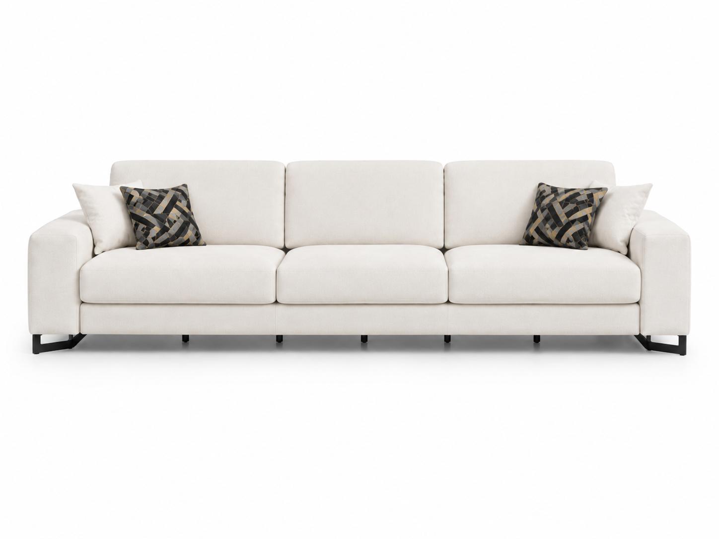 Wohnzimmer Sofa 4 Sitzer Designsofa italienische Möbel Viersitzer Polstersofa