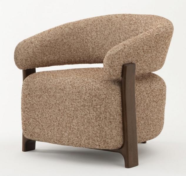 Sessel bequem weich geräumig schön moderner Stil braun