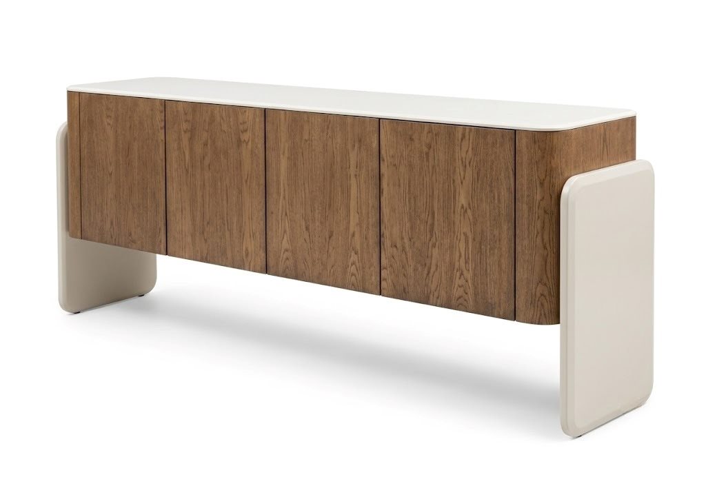 Sideboard moderner Designer Stück Braun Büromöbel Wohnzimmer