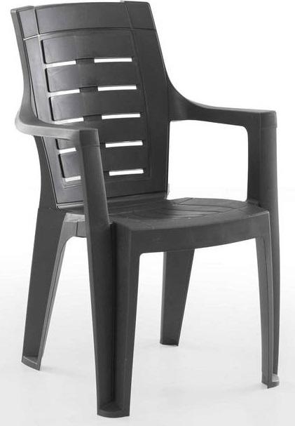 Stuhl Armlehnen Ergonomischer Rückenlehne Schwarz Braun Anthrazit