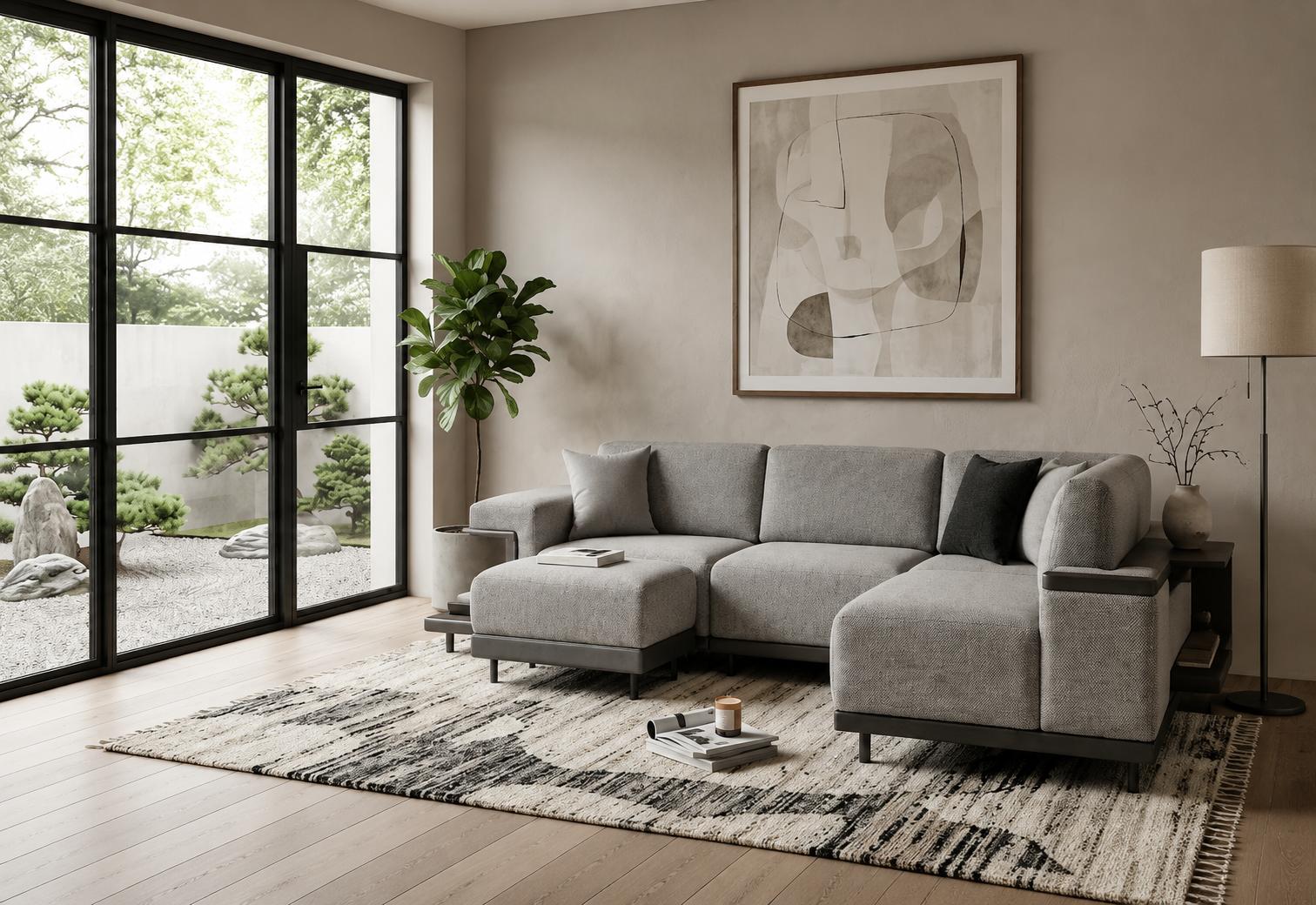Stilvolles Ecksofa L-Form für ein modernes Wohnambiente
