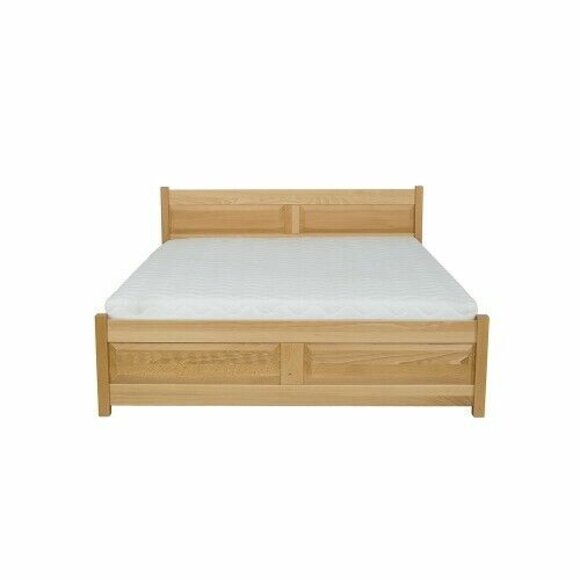 Bett Holz Massive Schlafzimmer Betten 100x200cm Einzelbett Massivmöbel Möbel