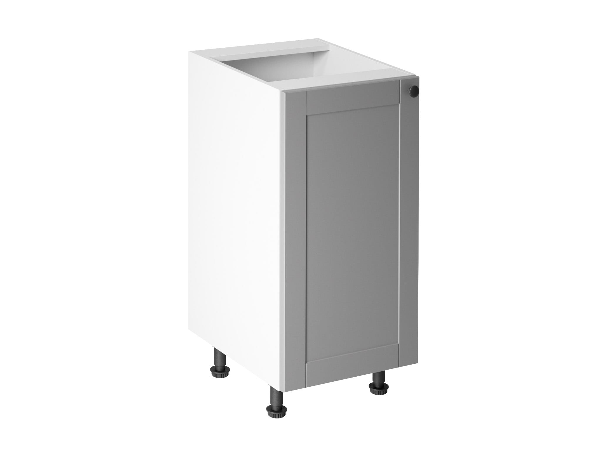 MODERNER KÜCHENUNTERSCHRANK IN WEISS FÜR EIN KÜCHENSCHRANK-SET D40