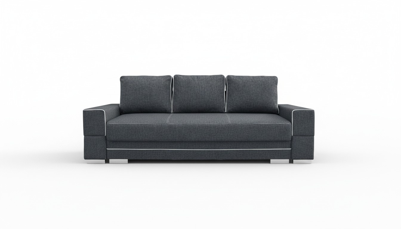 4 Sitzer Sofa Couch Polster Couchen Sofas Sitzer Big XXL Sitz Textil Stoff Neu