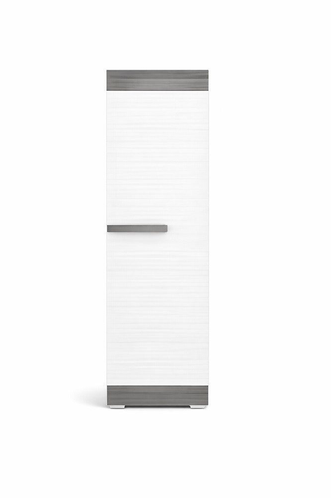 Kleiderschrank Eleganter Designer-Kleiderschrank mit Hochglanz-Finish Sofort