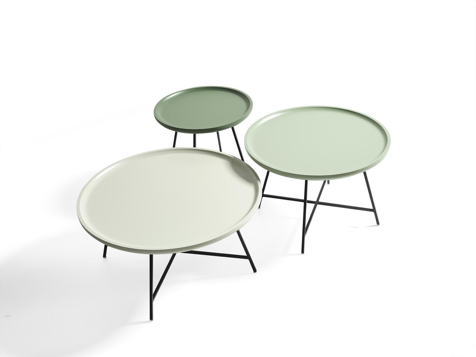 Couchtisch Holz Set 3 tlg. Kaffeetisch Designer Tisch Wohnzimmertisch