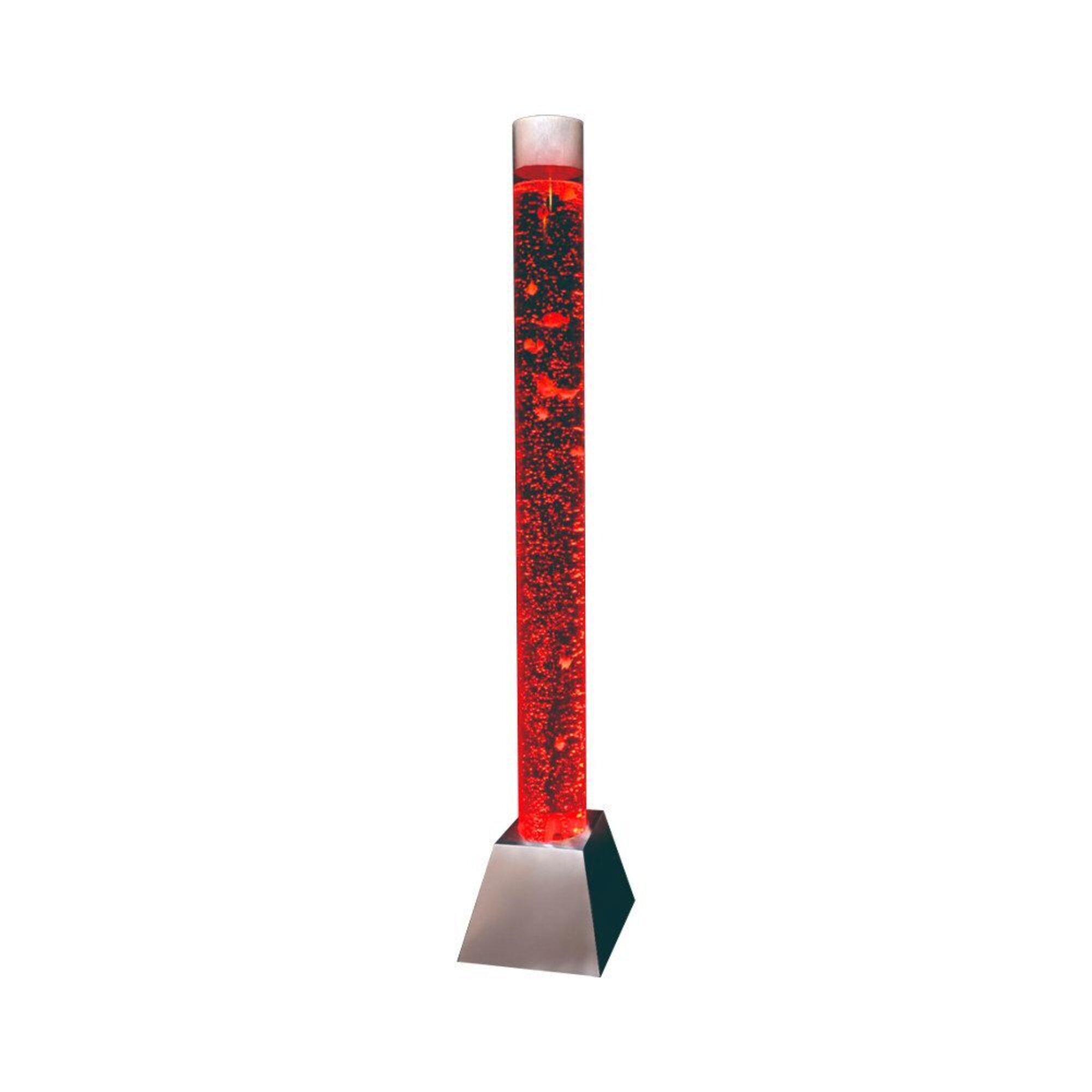 Säule Wassersäulen Wasser Bluber Tube Wall Wand Wasser Spiel Design LED 180cm