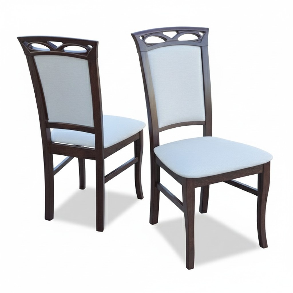 6x Designer Stuhl Set Esszimmer Lehn Polster Sitz Stühle Garnitur Komplett K12