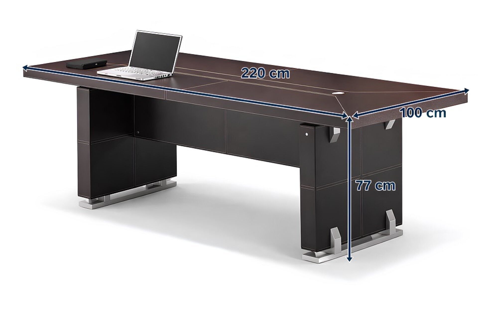 Moderner Büro Konferenztisch Tische Holz Design Möbel Besprechungs Tisch 220cm Sofort