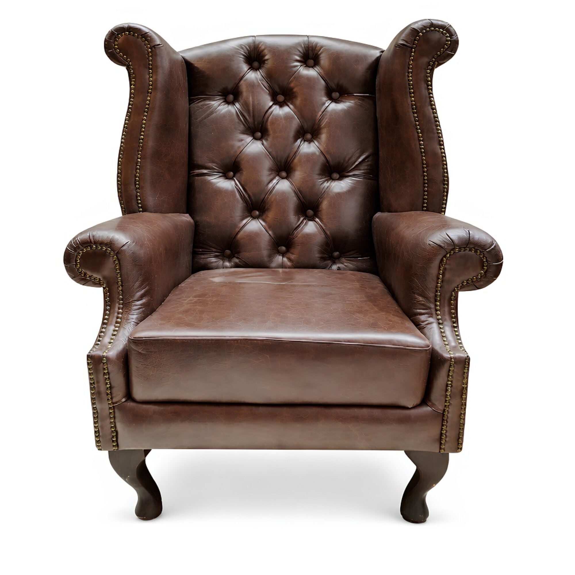 Chesterfield Sessel Loungesessel Clubsessel Cocktailsessel Leder Armlehnen Sofort