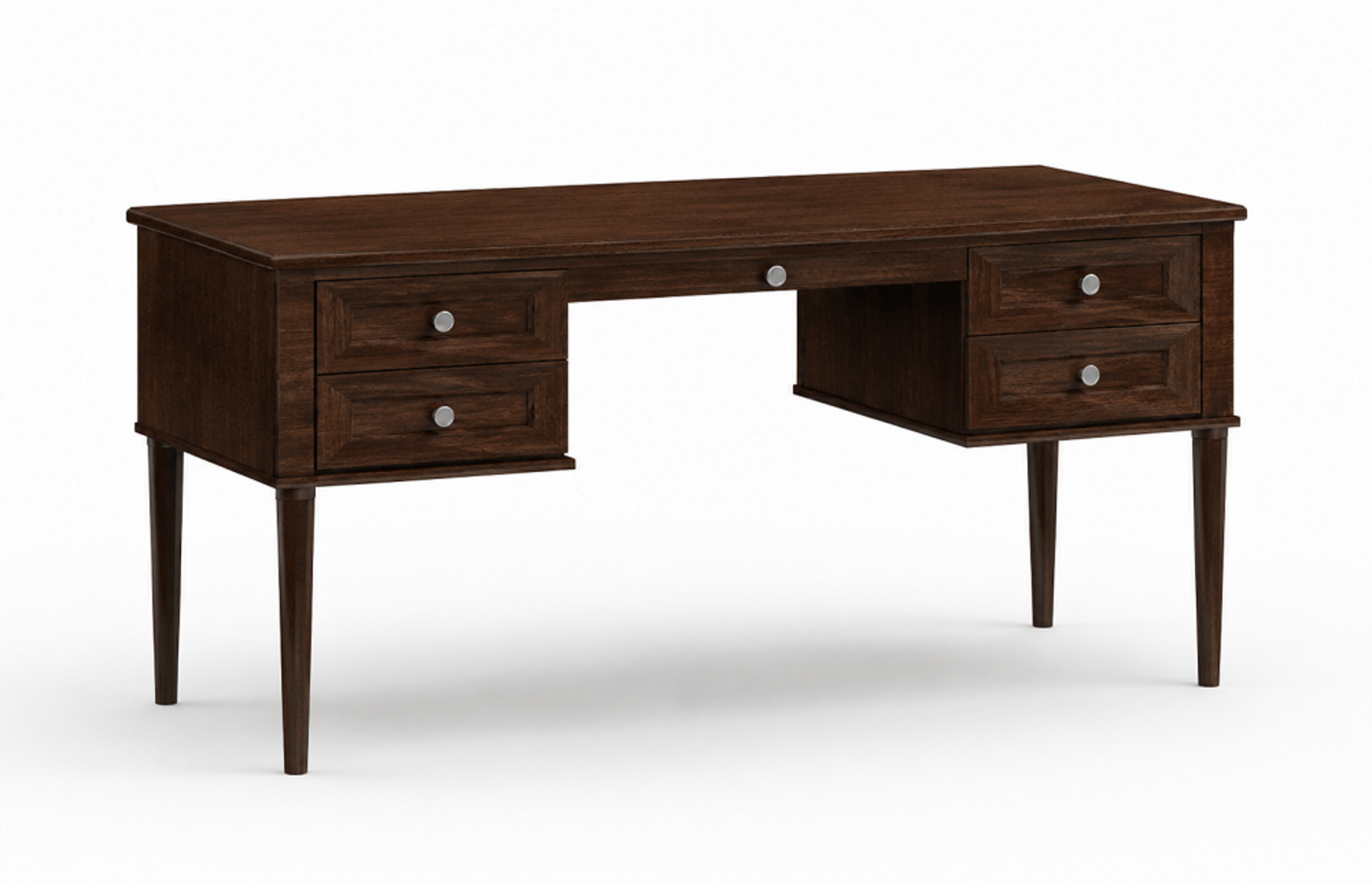 Edler Holz Büro Schreibtisch Klassischer Tisch Tische Büro Antik Stil Monaco