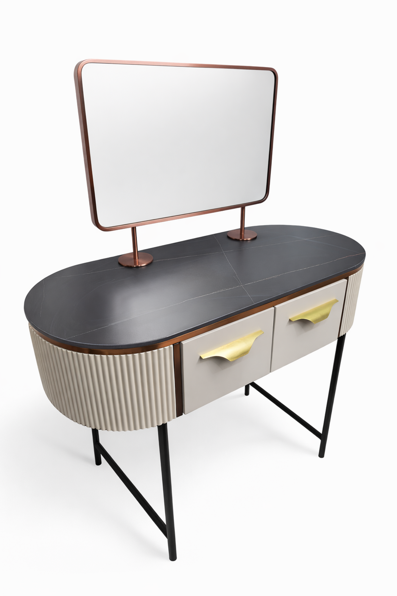 Schminktisch Hocker Konsole Schmink Tische Tisch Konsolen Spiegel 2tlg. Sofort