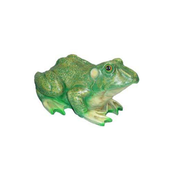 abstrakte Skulptur Frosch Dekoration Figur Kunststoff Deko Statue 20cm