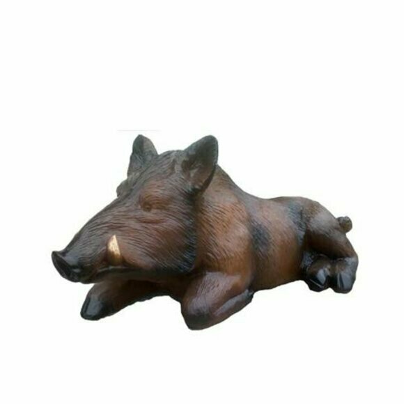Abstrakte dekorative Wildschweinskulptur Wildschwein Jagd Garten Skulptur Figur 3