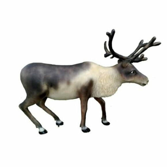 Designer Rentier Deko Tier Figur Winterdeko Höhe 160x200 cm Elch Dekoration