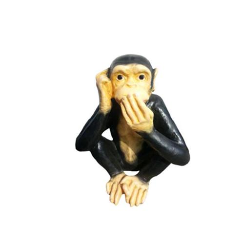 Schimpanse Figur Statue Garten Dekoration Skulptur Deko Skulpturen 1
