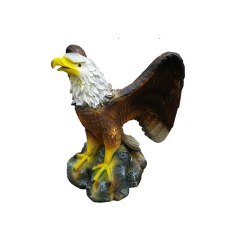Deko Figur Adler Vogel Garten Figuren Skulptur Statuen Skulpturen 50cm