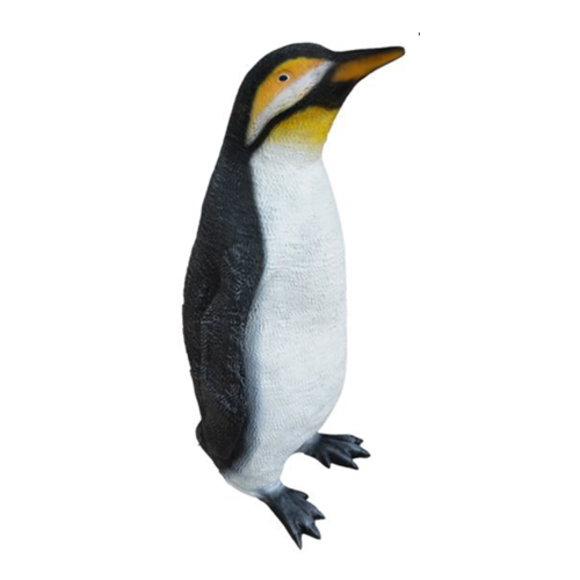abstrakte Skulptur Pinguin Dekoration Figur Kunststoff Statuen Deko Statue