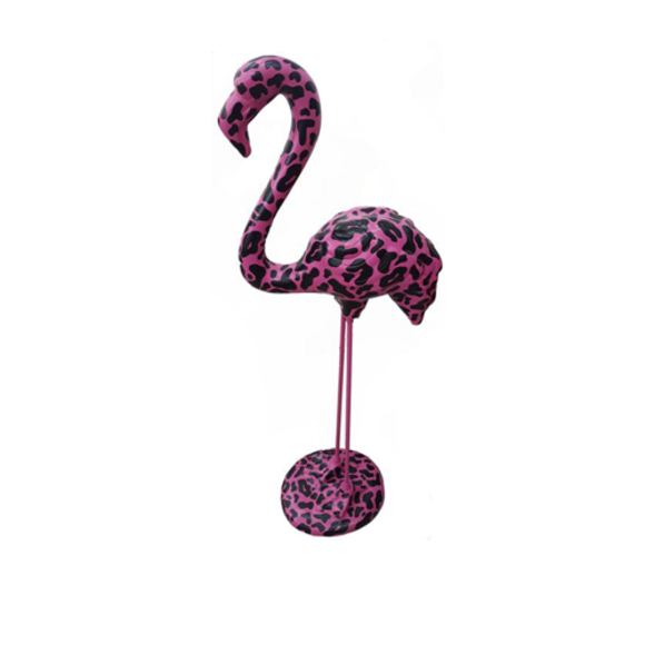 Abstrakt flamingo Figur Statue Skulptur Garten Design Statuen Dekoration