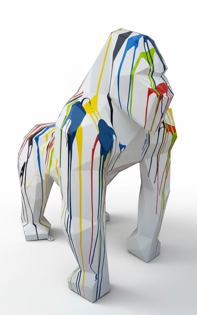 Abstrakte Deko Figur Statue Skulptur 128cm Figuren Statuen Skulpturen