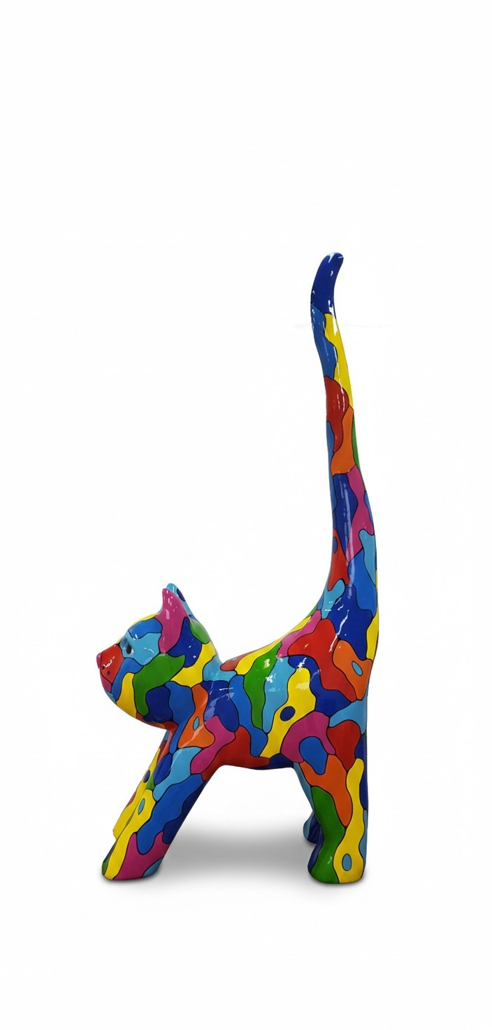 Abstrakte Deko Figur Statue Skulptur 190cm Figuren Statuen Skulpturen