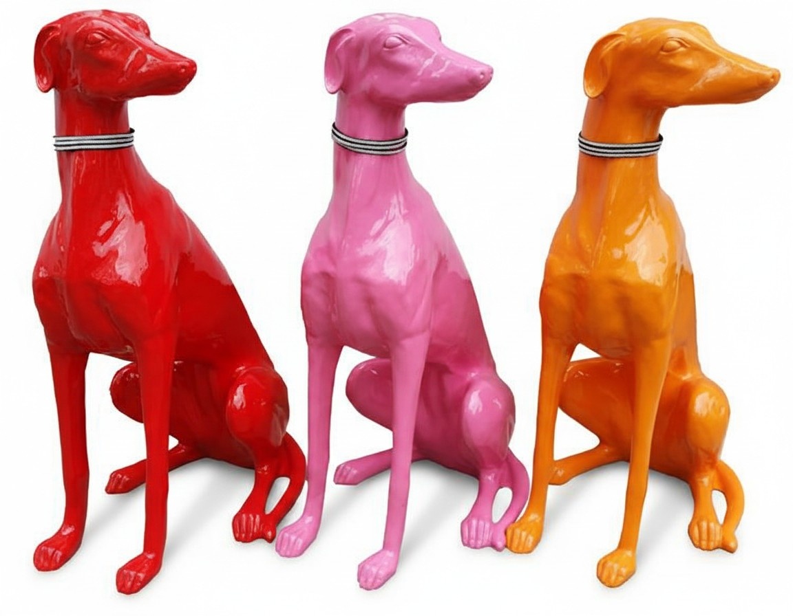 Abstrakte Deko Figur Statue Skulptur 80cm Figuren Statuen Skulpturen