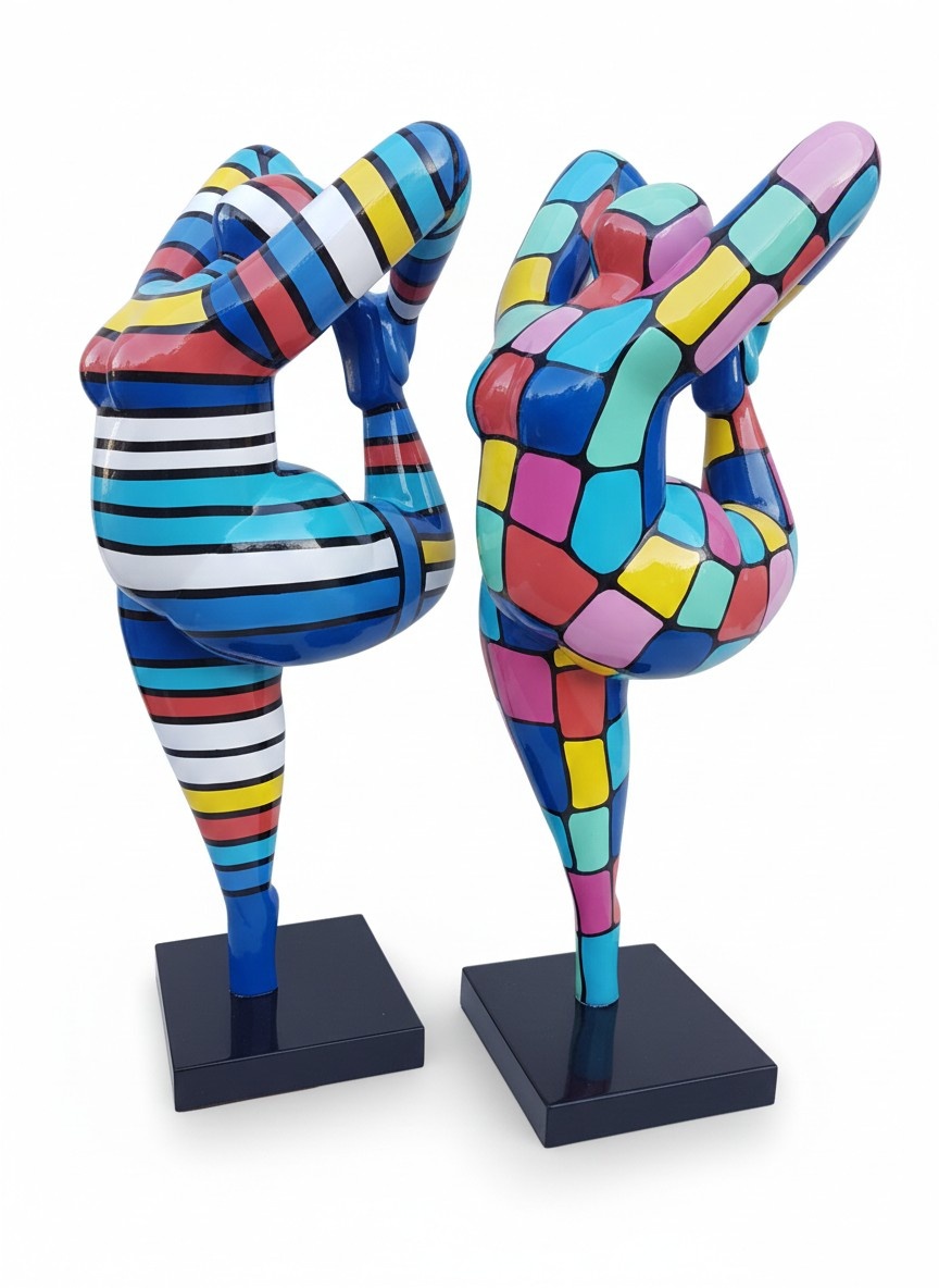 Abstrakte Deko Figur Statue Skulptur 200cm Figuren Statuen Skulpturen