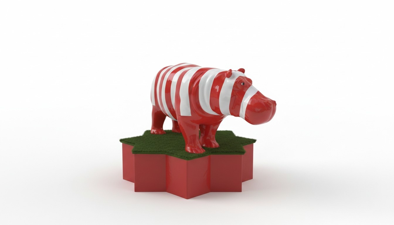 Abstrakte Dekoration Figur Statue Skulptur 79cm Figuren Statuen Skulpturen Neu