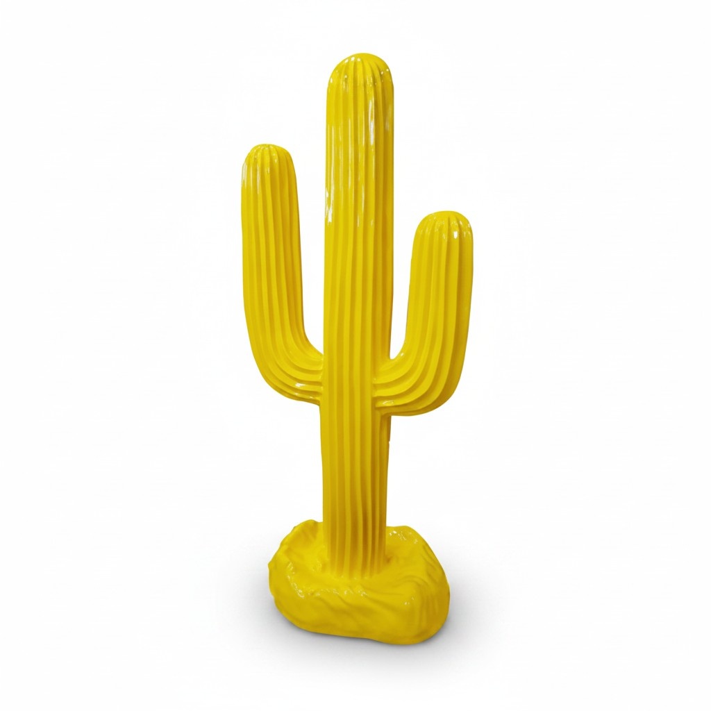 Abstrakte Figur Kaktus Statue Pflanze Skulptur Deko Garten Design 185cm