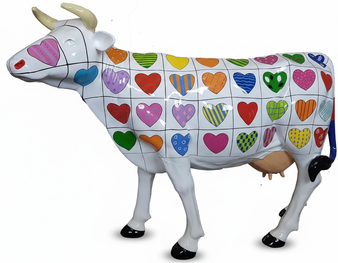 Abstrakte XXL 147 cm Figur Statue Design Skulptur Dekoration Außen Innen