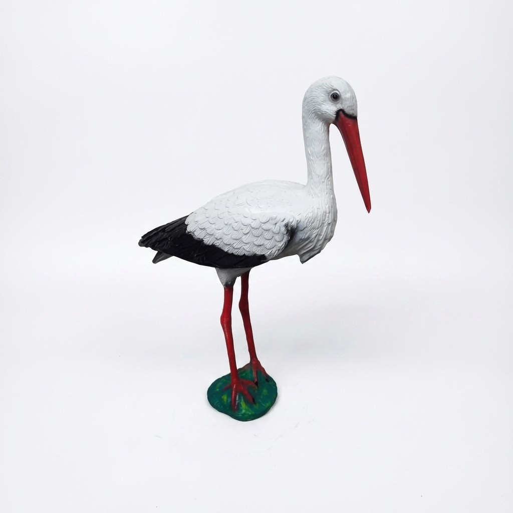 Abstrakter Storch Vogel Garten Dekoration Statue Neu Skulpturen Figuren Skulptur