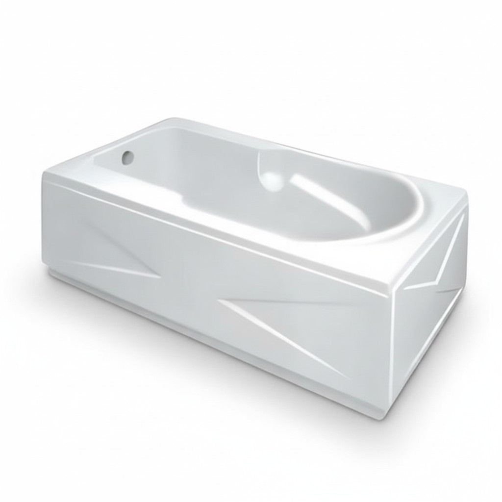 Acrylwanne Badewanne Pflegewanne Designwanne Luxuswanne Wellnesswanne 150x75 cm