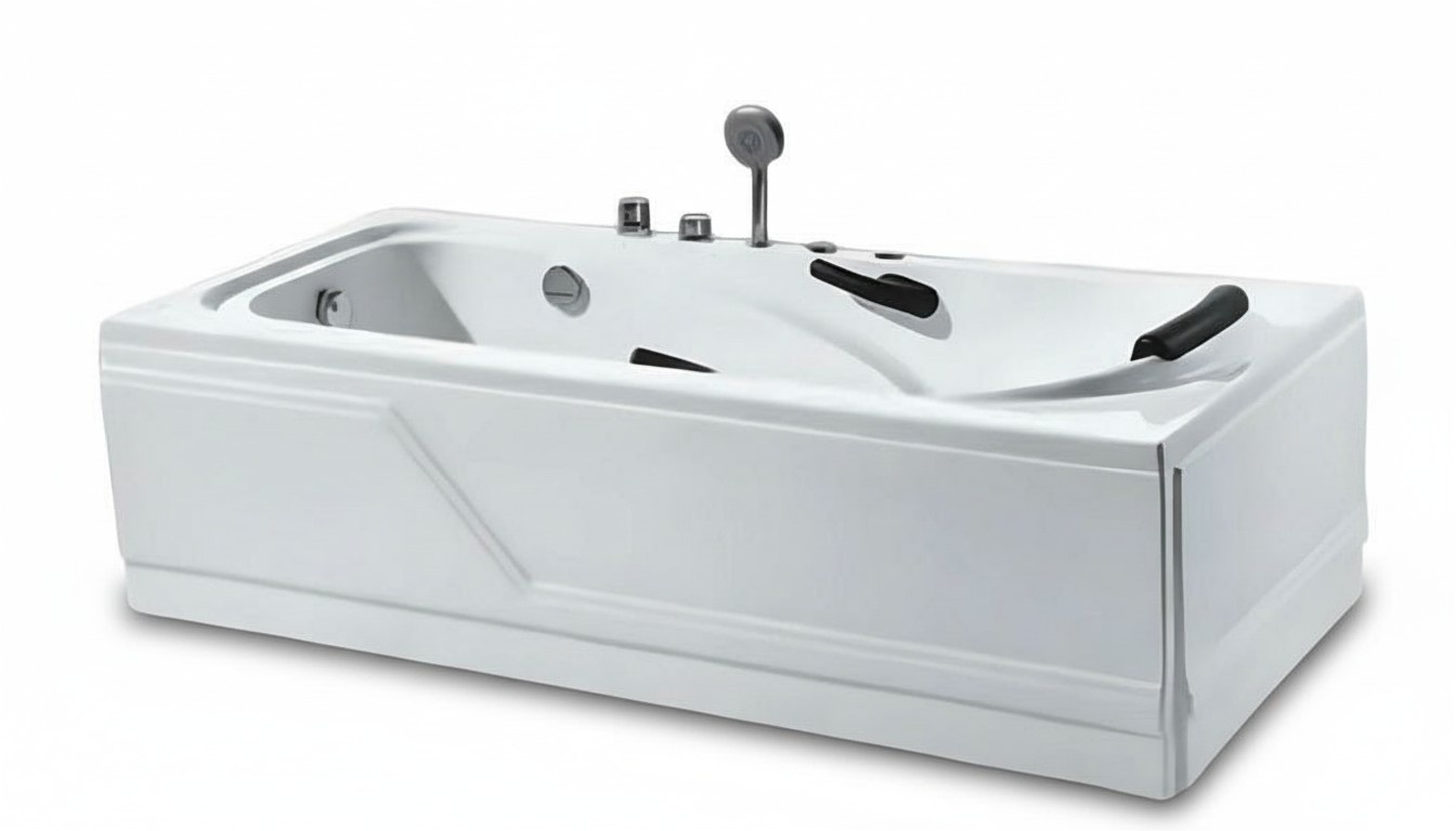 Acrylwanne Komfortwanne Wanne Luxuswanne Badewanne Pflegewanne 181x81 cm