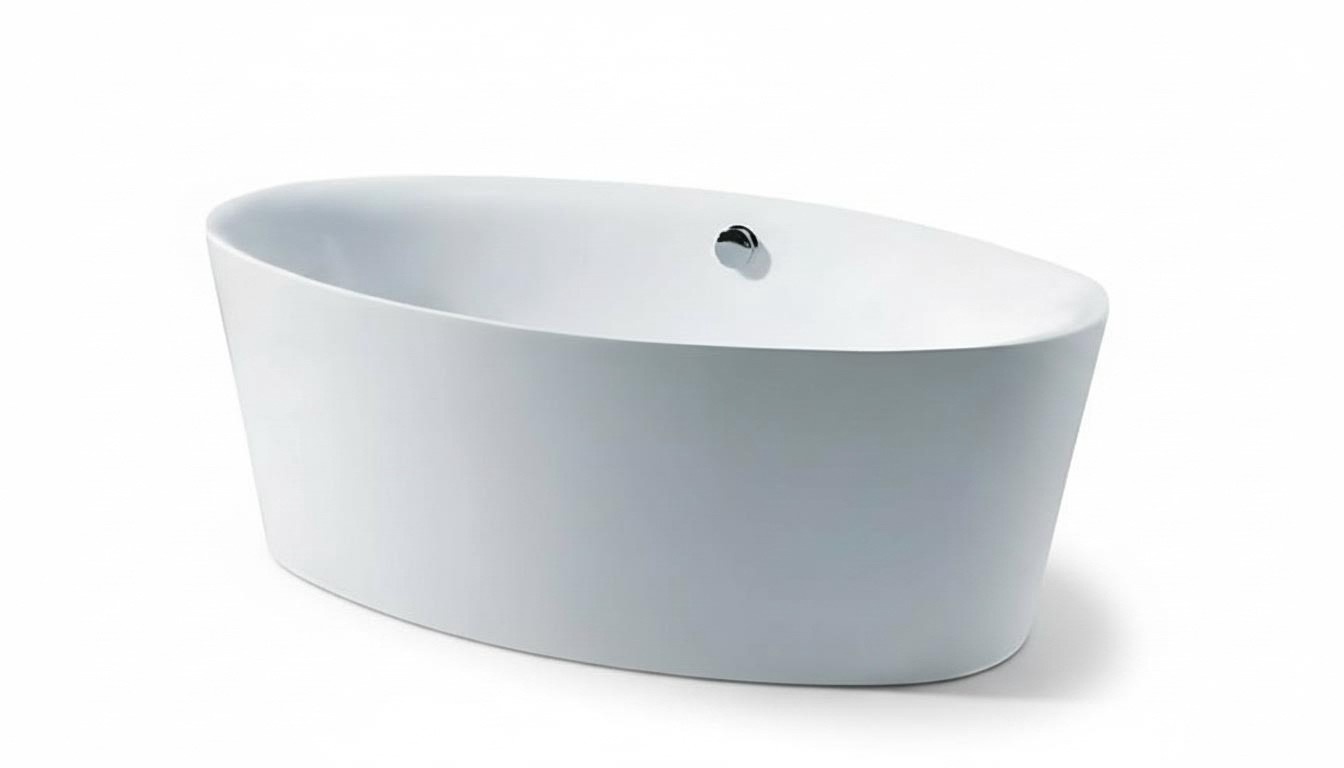 Acrylwanne Luxuswanne Wanne Designwanne Pflegewanne Komfortwanne 170x110 cm