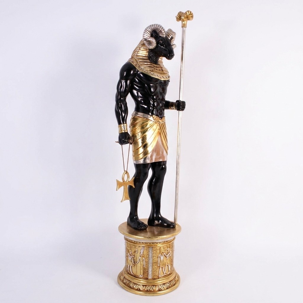 Ägypten Dekoration Figur Statue Skulptur 250cm Figuren Statuen Skulpturen