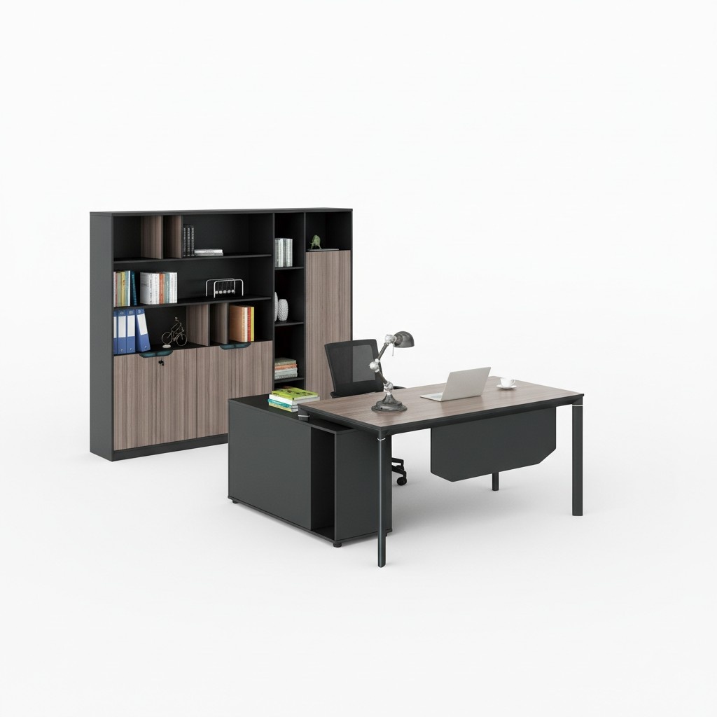 Aktenschrank Bücherregal Regale Schrank Luxus Büro Möbel Schränke 220cm Holz neu