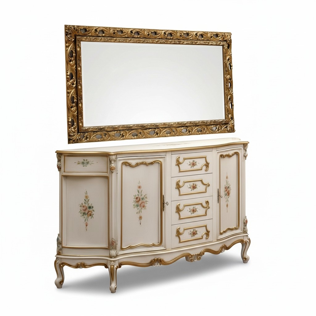 Anrichte Design rtv Kommode Schlafzimmer Schrank Regal Luxus Wohn Zimmer Board