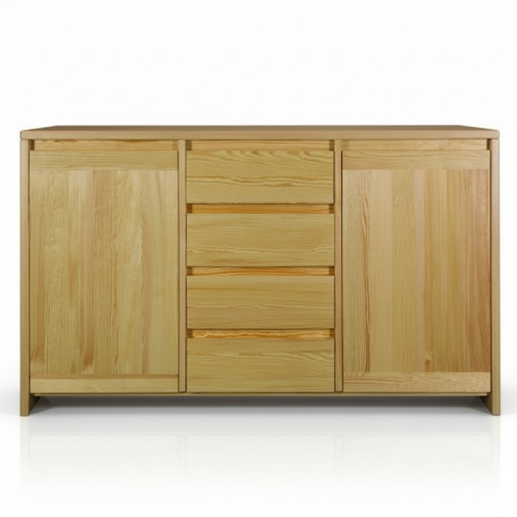 Anrichte Massive Kommode Möbel Kommoden Echtholz Lowboard Neu Sideboard Schrank