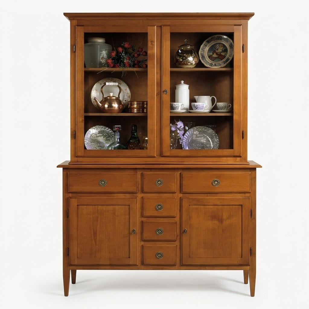 Anrichte Vitrine Buffet Schrank Italienische Möbel Einrichtung Regale Vitrinen