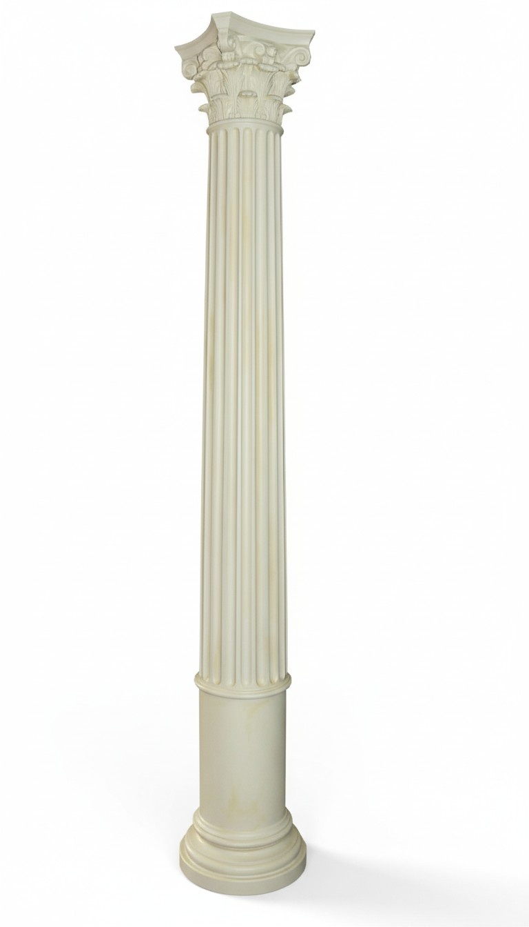 Antik Stil Einrichtung Hotel Lobby Restaurant Säulen Säule XXL 275cm