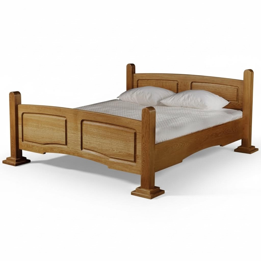 Antik Stil Klassisches Bett Doppelbett Betten Schlafzimmer Holz 60/180cm