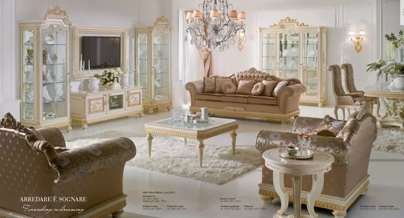 Garnitur Wohnzimmer Sofa Sessel Beistelltisch Couchtisch RTV 8tlg