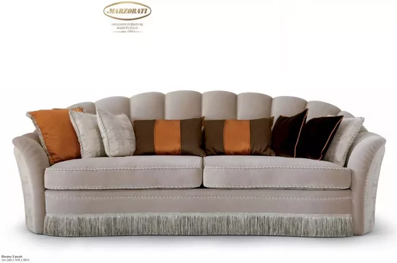Dreisitzer Sofa 3 Sitzer Sofas Luxus Wohnzimmer Möbel Polyester Grau