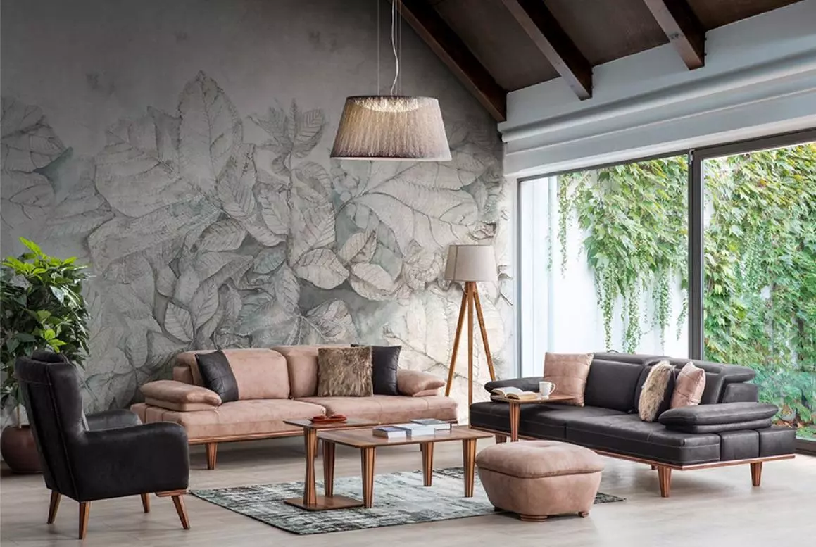 Sofagarnitur Couch Polster Set 3+3+1 Sitz Bequem im modernen Stil