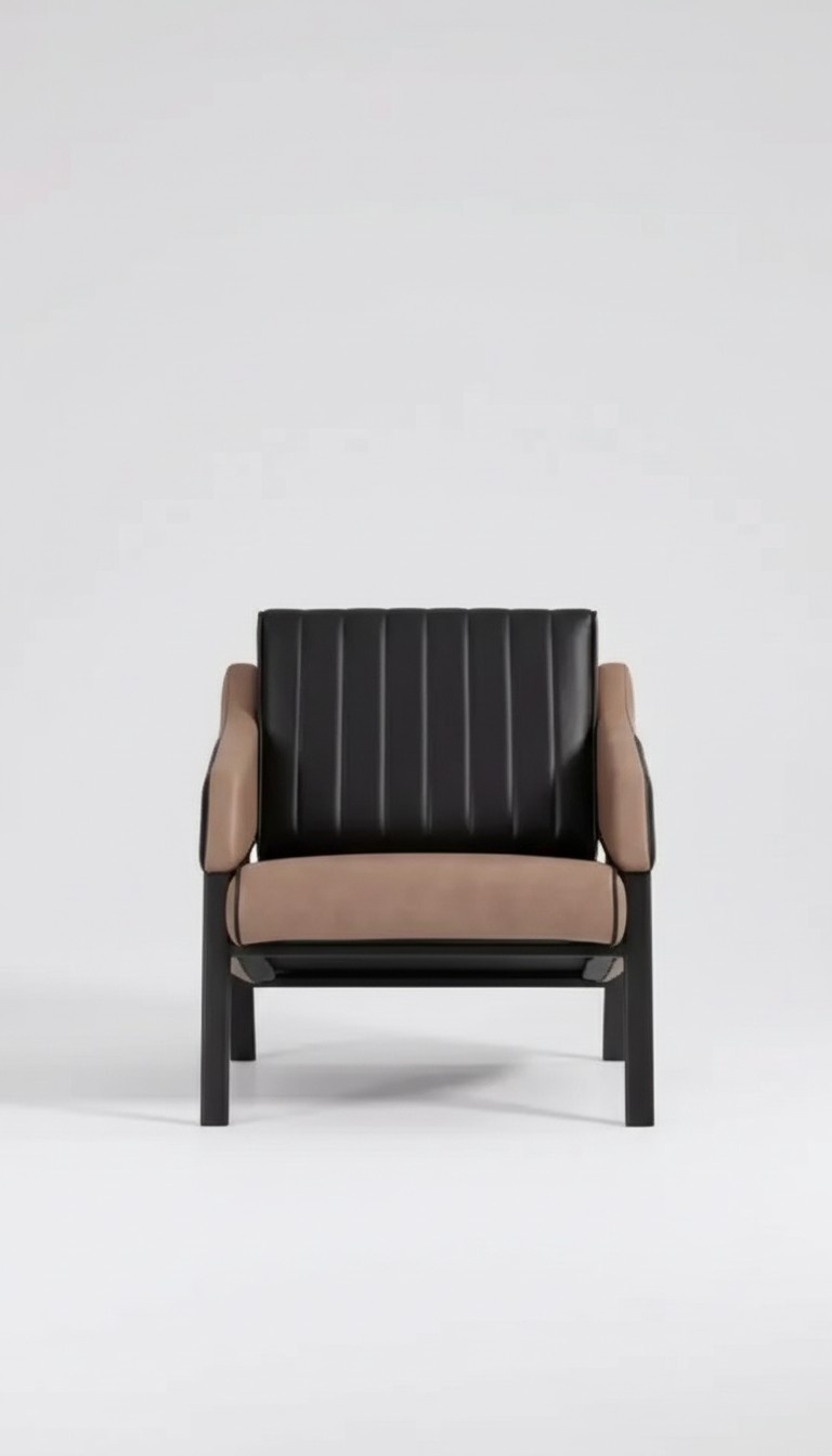 Arbeitszimmer Sessel Luxus Sitz Stoff Textil Büro Möbel Polster Neu