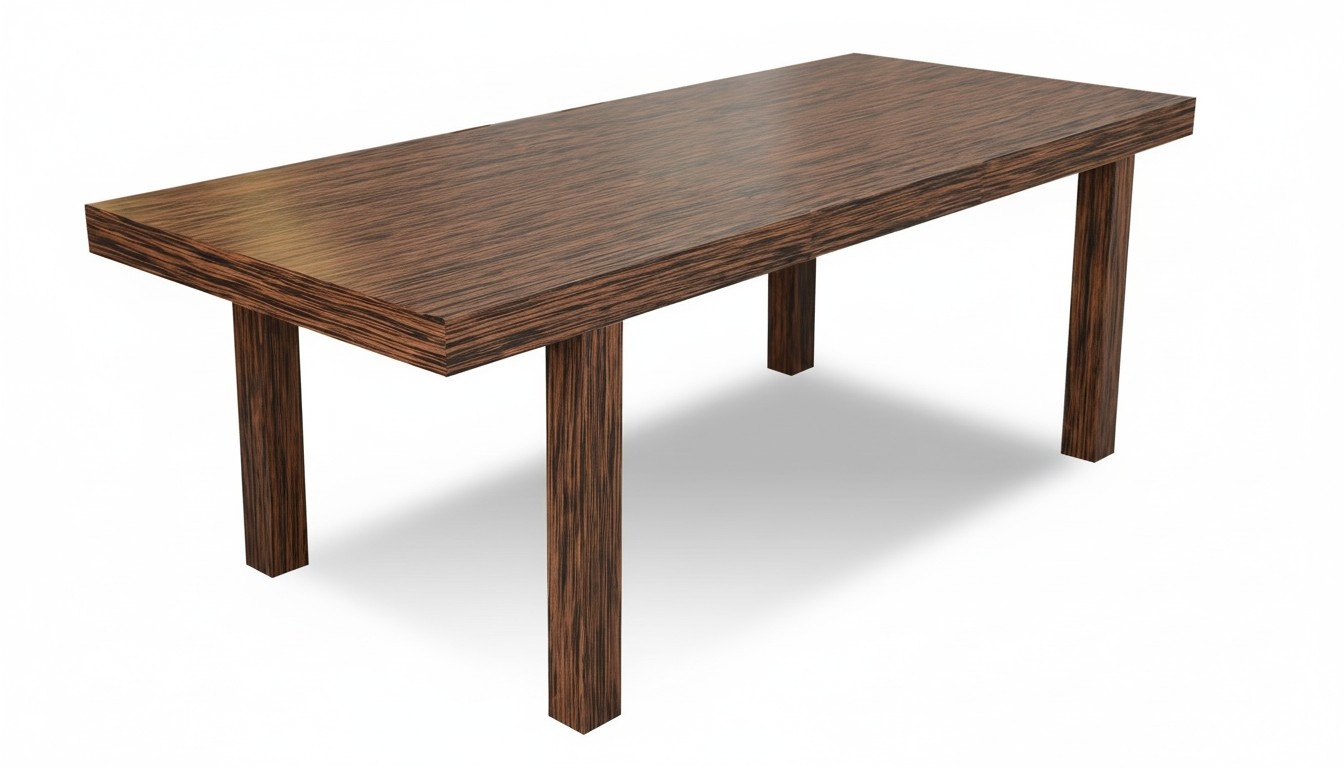 Ausziehbarer Design Holztisch Tisch Ess Wohnzimmer Holz Tische Massiv