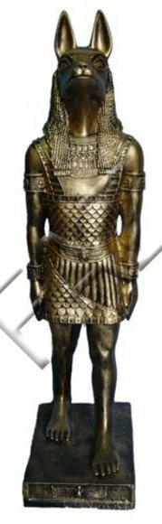 Design Ägyptische Figur Statue Skulptur Figuren Skulpturen Dekoration Deko