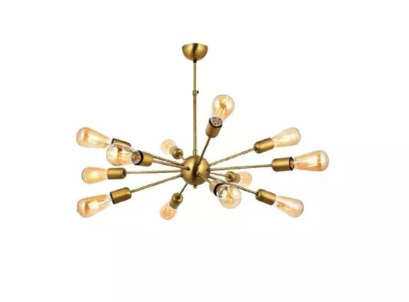 Deckenlampe schicke Wohnzimmer aus glänzendem Materialien Leuchte Lampen